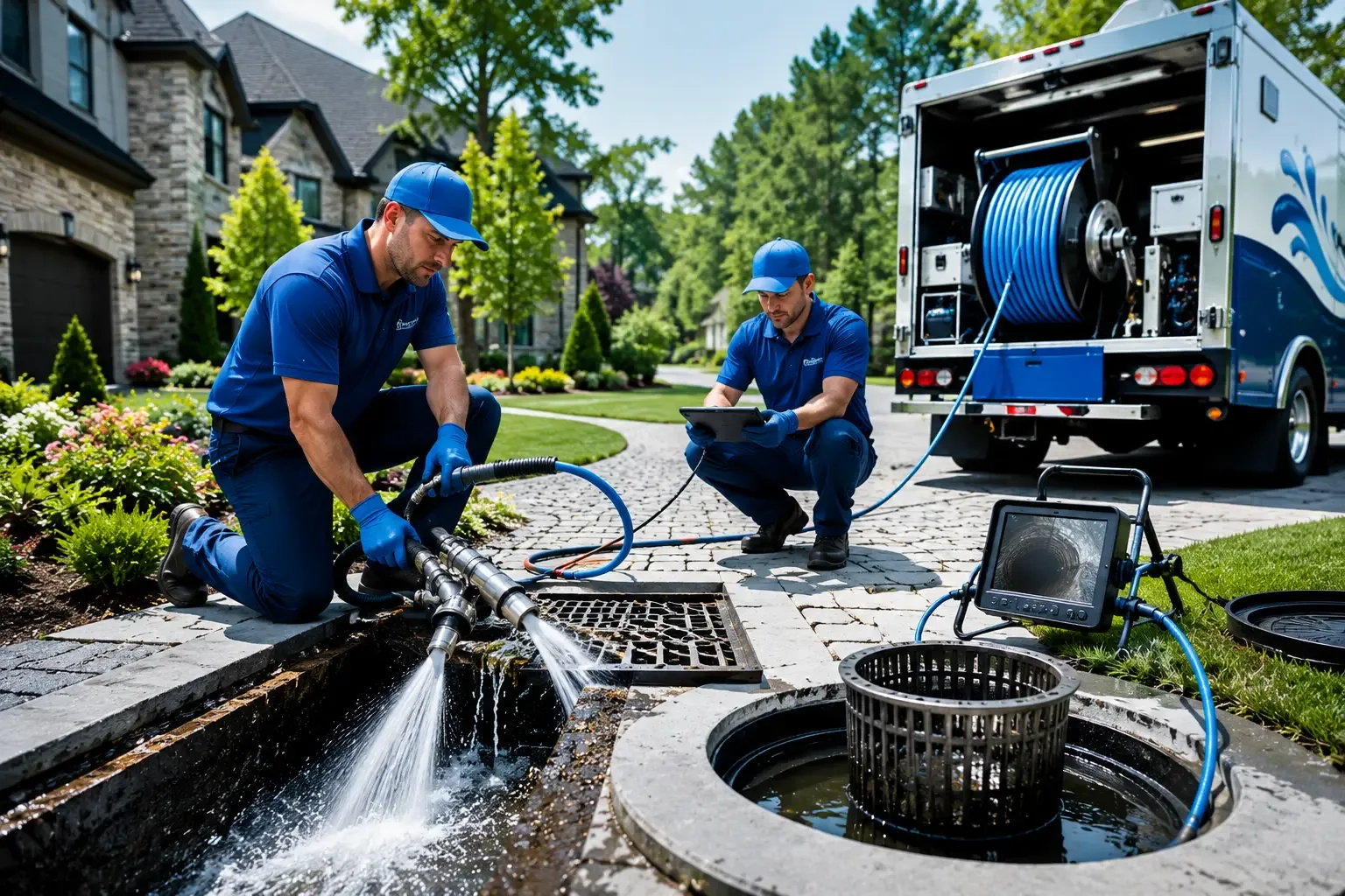 Local outdoor drain cleaning professionals in North, VA